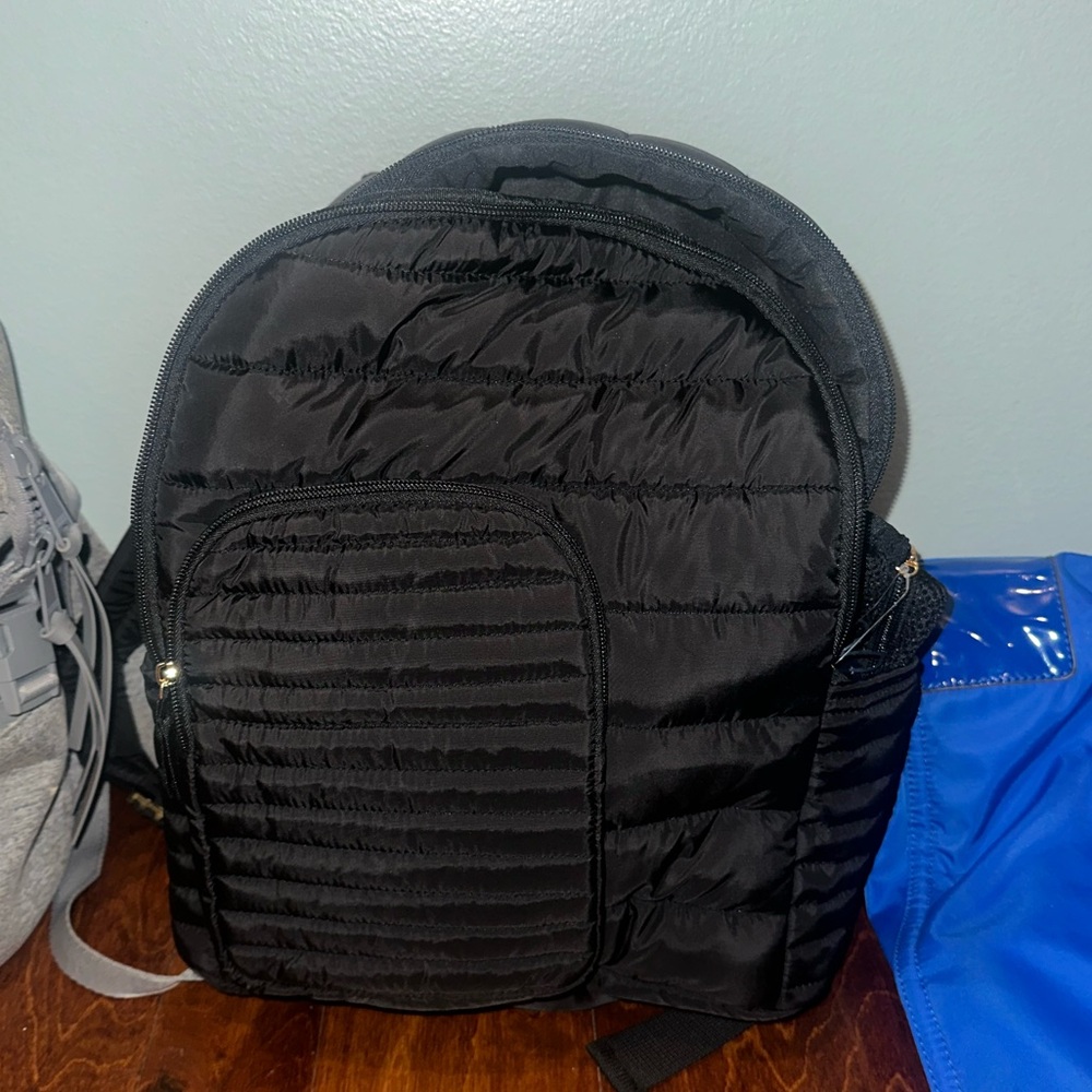 Black backpack